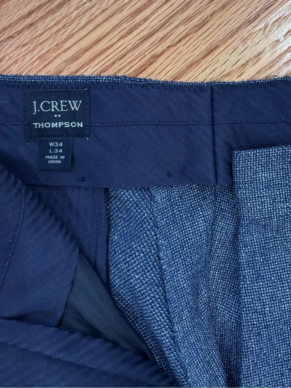 J. Crew Men’s Navy Dress Pants